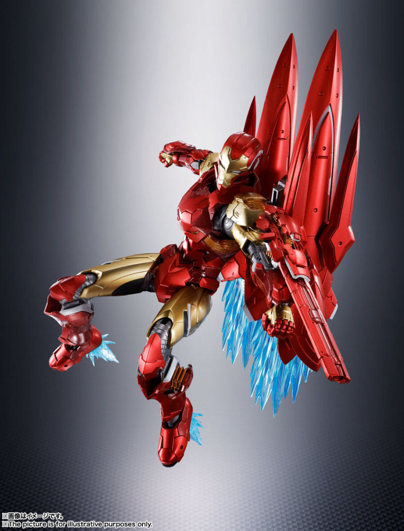 縮圖：S.H.Figuarts《MARVEL TECH-ON AVENGERS》 IRON MAN 鋼鐵俠（TECH-ON AVENGERS）