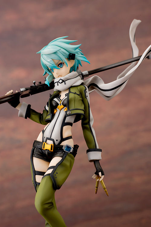 縮圖：AQUAMARINE Sword Art Online II《刀劍神域 2》 1/7 SINON 朝田詩乃【再販】