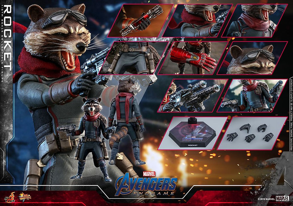 Thumbnail: MMS548 - Avengers: Endgame - 復仇者聯盟：終局之戰 1/6th Scale Rocket 火箭浣熊