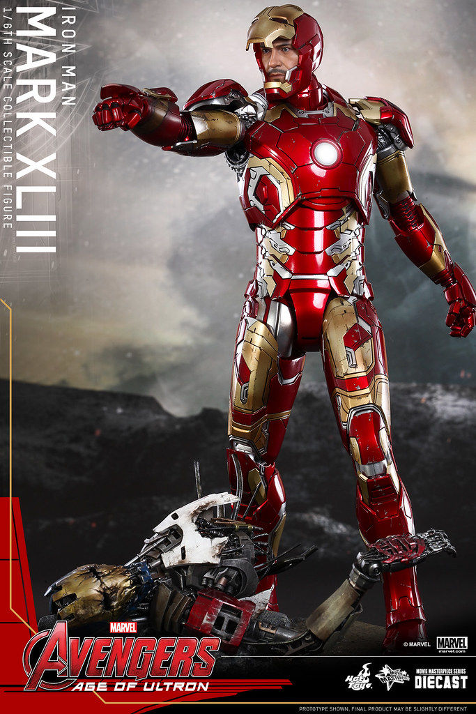 縮圖：Hot Toys -MMS278D09- AVENGERS AGE OF ULTRON- 1/6th scale IRON MAN MARK XLIII