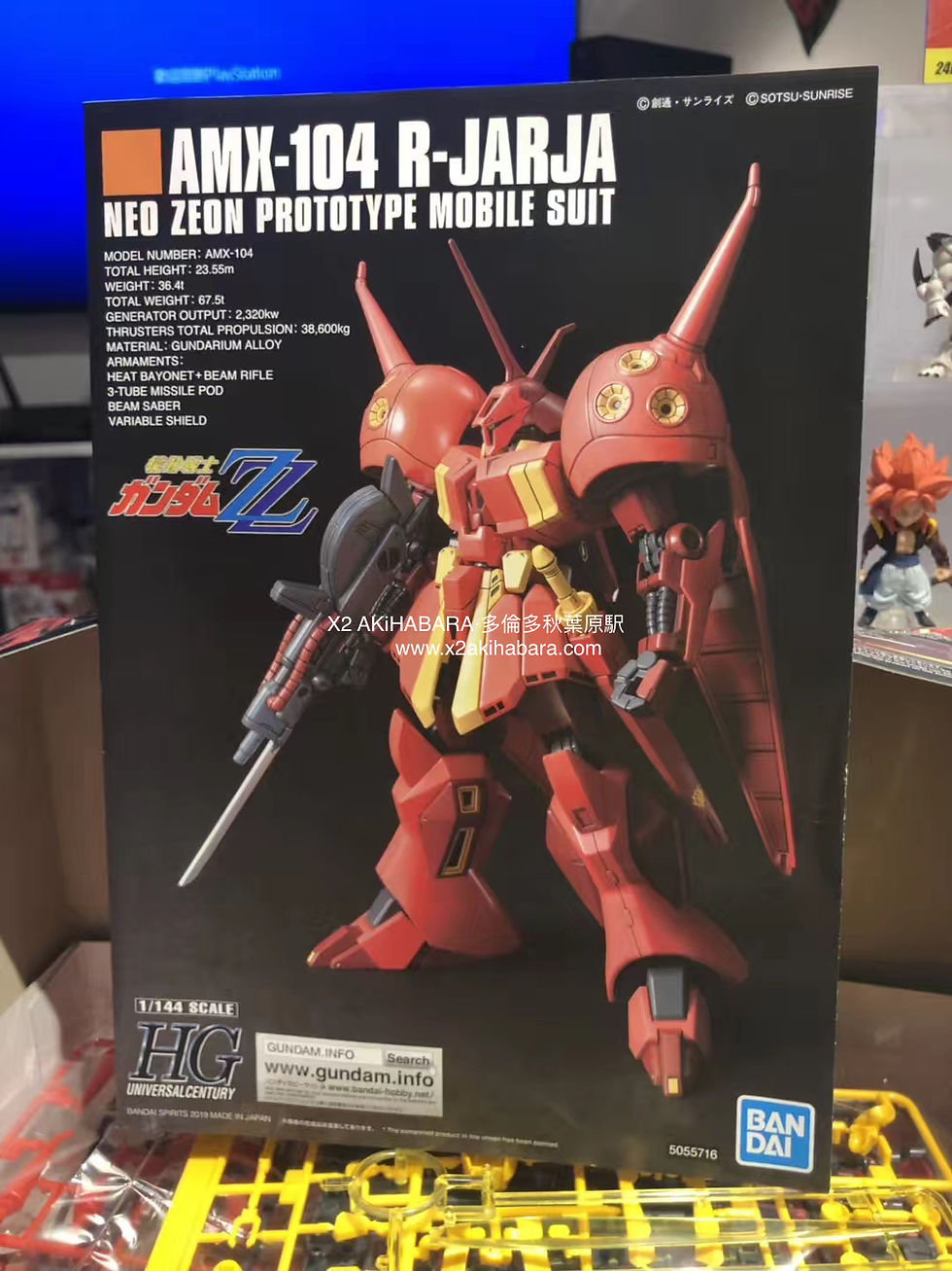 Thumbnail: HGUC 1/144 AMX-104 R-JARJA R・查查