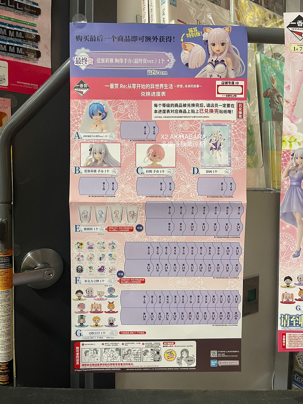縮圖：ICHIBANKUJI 一番くじ Re:ゼロから始める異世界生活 ～夢見る、未来の物語～ 一番賞「Re:從零開始的異世界生活 ～夢見未來的物語～」