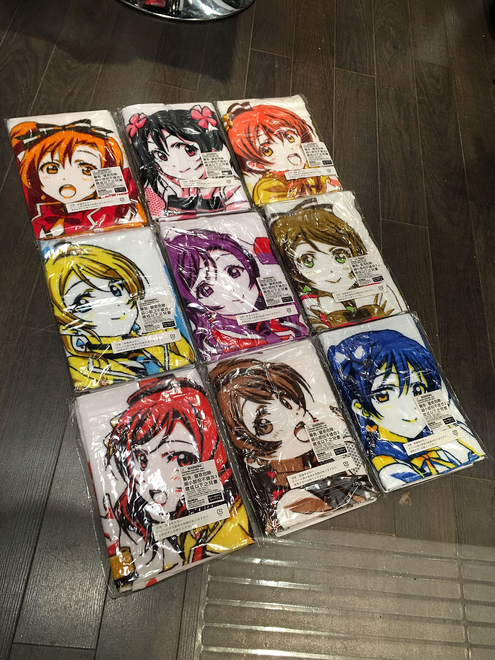 縮圖：一番くじ LOVE LIVE! the school idol movie J賞 タオル·Towel·毛巾（全9種）COMPLETE SET 全套