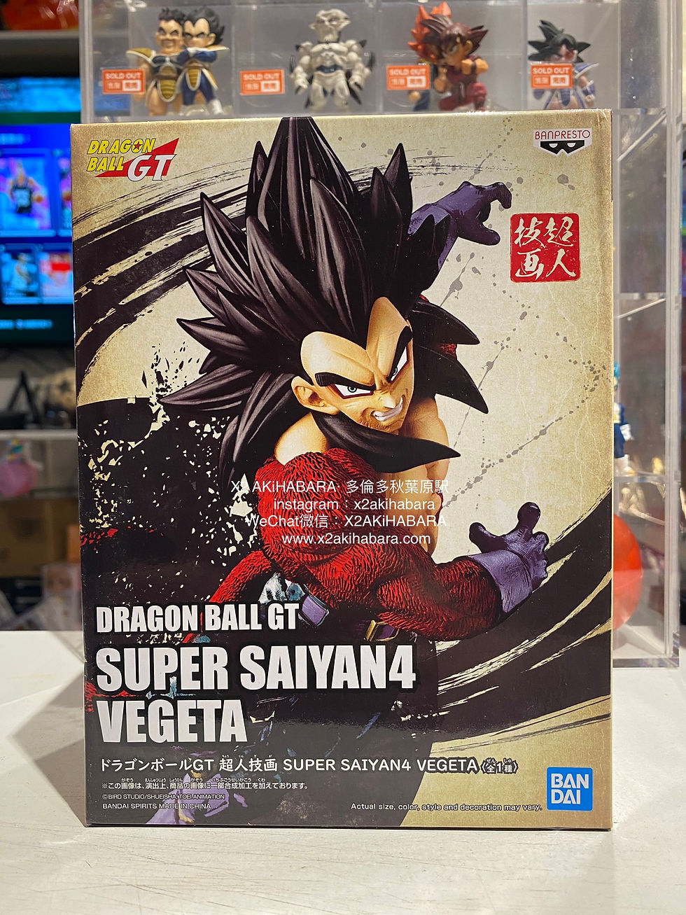 縮圖：超人技画 SUPER SAIYAN4 VEGETA 超級撒亞人4 貝吉塔