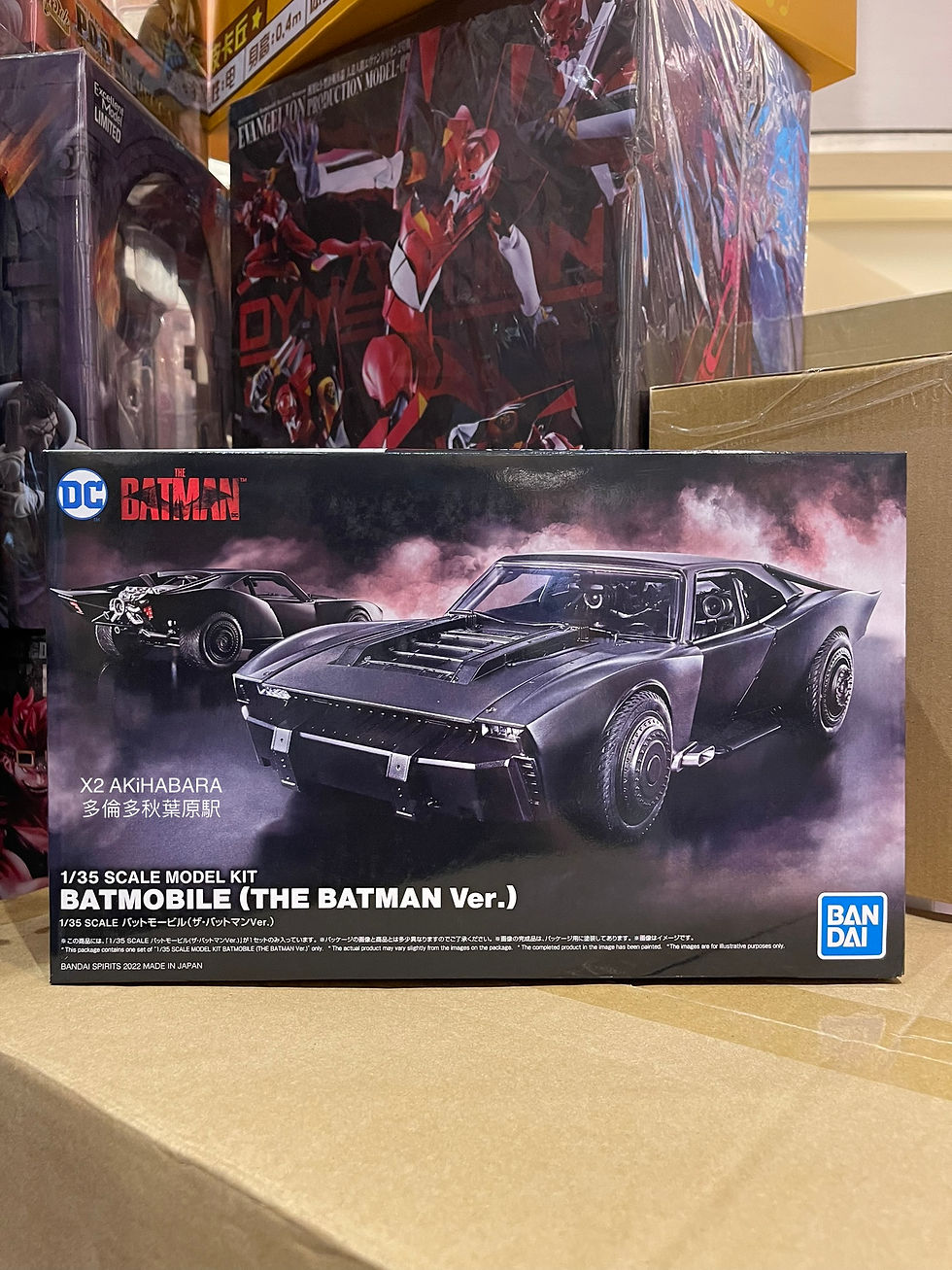 縮圖：1/35 SCALE MODEL KIT BATMOBILE (THE BATMAN Ver.)  蝙蝠車（2022 蝙蝠俠 Ver.）