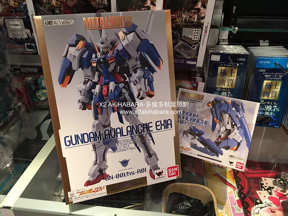 縮圖：METALBUILD GN-001/hs-A01 GUNDAM AVALANCHE EXIA 強襲用高機動型「雪崩」能天使高達