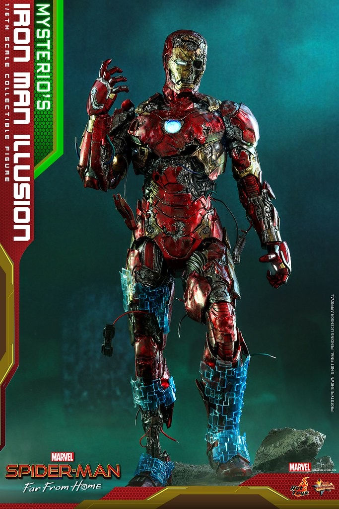 縮圖：MMS580 -SPIDER-MAN Far From Home- 1/6th MYSTERIO'S IRON MAN ILLUSION 神秘客的鋼鐵俠幻像