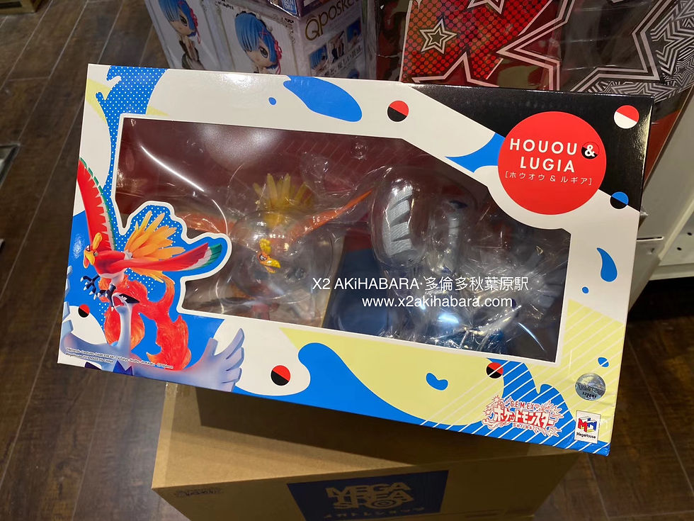 縮圖：G.E.M.EX HOUOU & LUGIA 鳳王＆洛奇亞 (預約特典付)
