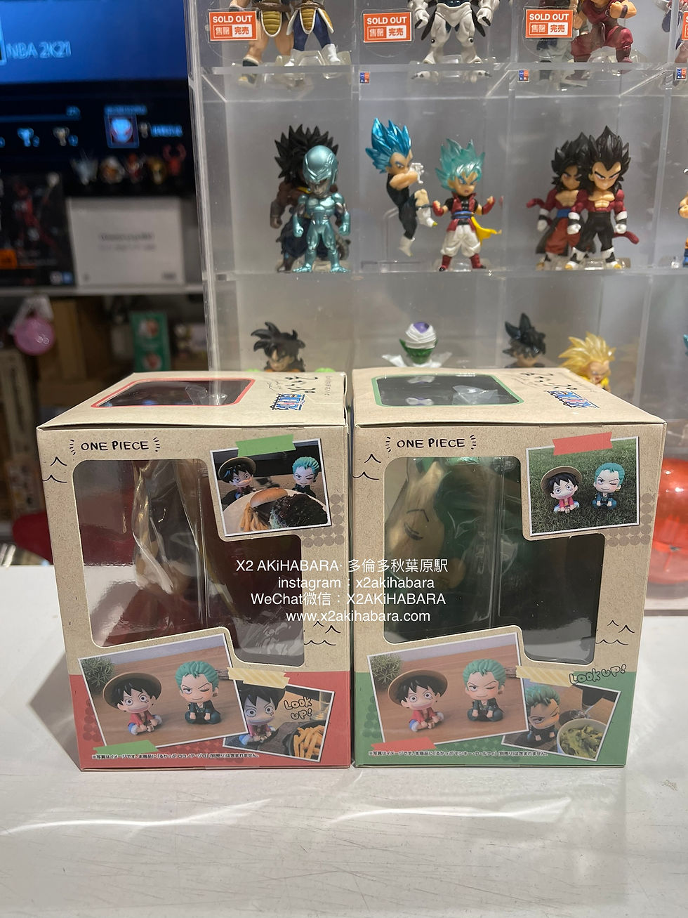 Thumbnail: LOOKUP（るかっぷ）MONKEY.D.LUFFY & RORONOA.ZORO《海賊王》蒙奇.D.路飛&羅羅亞.索隆套組 (限定特典【酒肉盛宴】同捆）