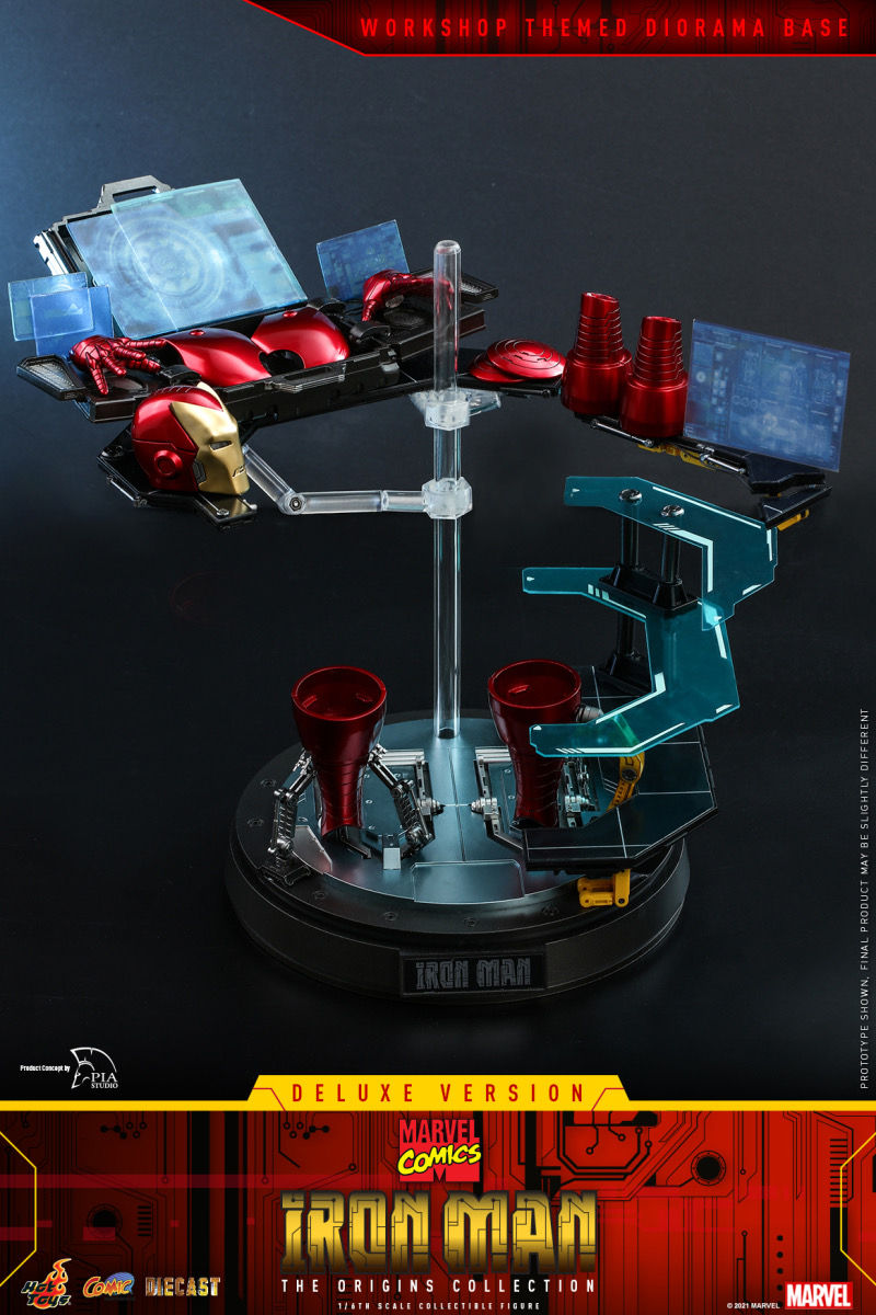 縮圖：CMS08-D38 MARVEL COMICS 1/6 IRON MAN THE ORIGINS COLLECTION 元祖鋼鐵俠 DELUXE VERSION