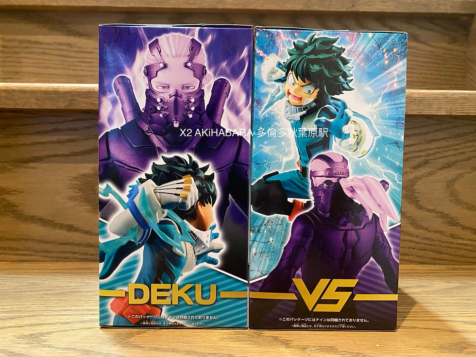 縮圖：HEROES:RISING VS VILLAIN DEKU & VS HERO NINE (全2種)