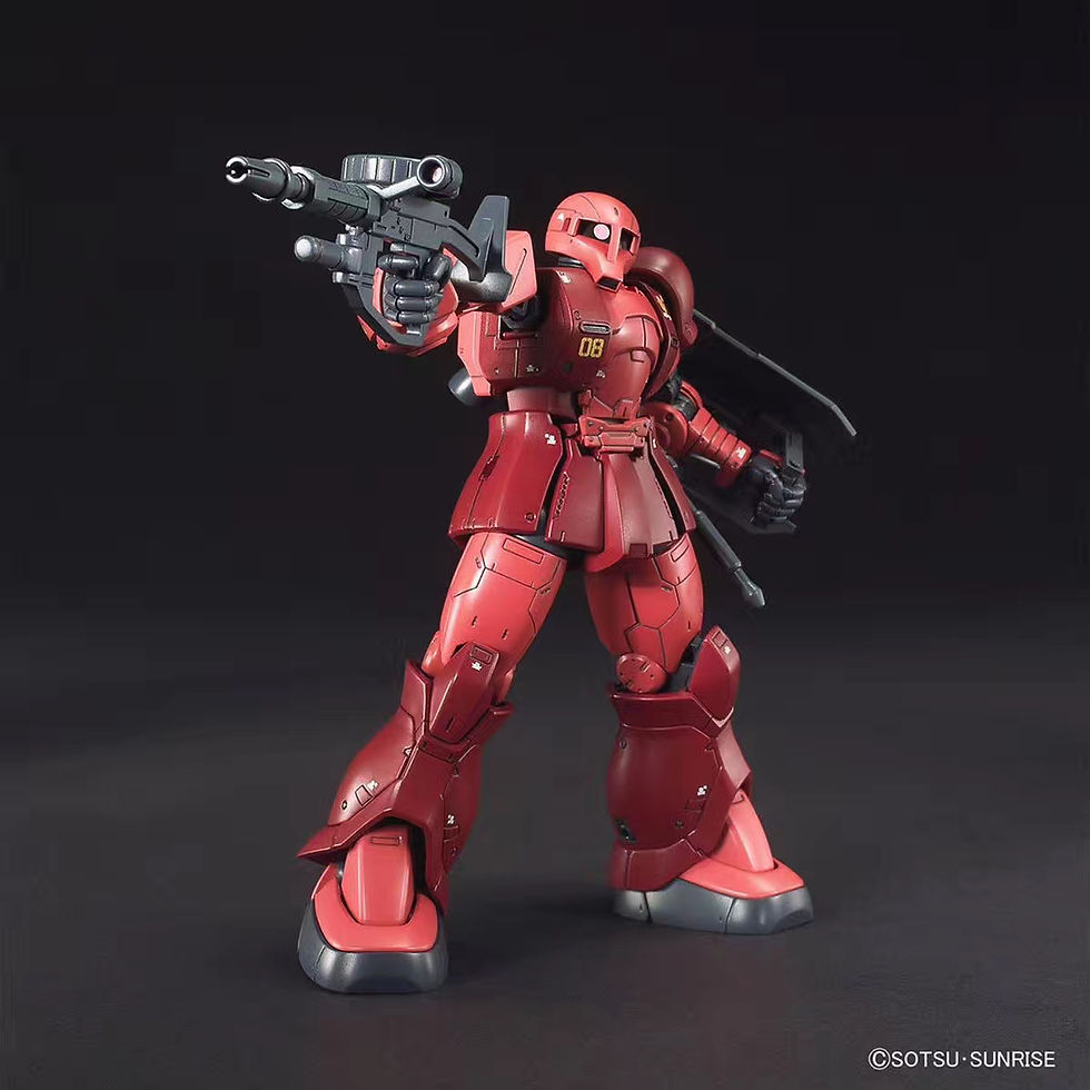 Thumbnail: HG THE ORIGIN 1/144 MS-05 ZAKU I [CHAR AZNABLE] 夏亞專用型渣古I