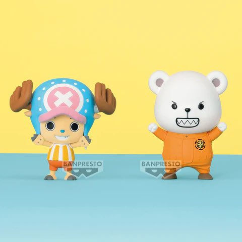 縮圖：Fluffy Puffy -ONE PIECE- TONY TONY CHOPPER & BEPO