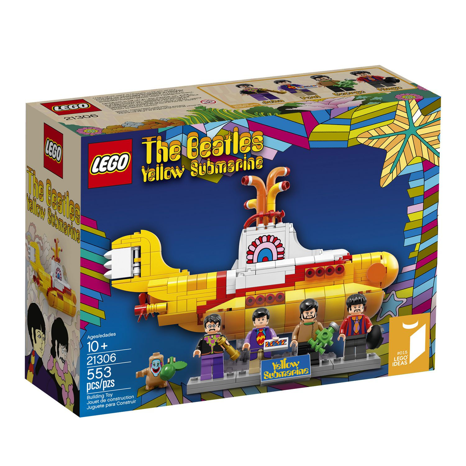 LEGO® 21306 Ideas The Beatles Yellow Submarine 披頭四 黃色潛水艇