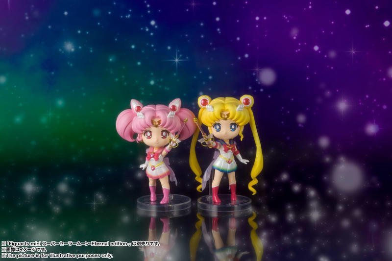 縮圖：Figuarts mini 030 Super Sailor Moon & 031 Super Sailor Chibi Moon 超級月野兔 & 超級小小兔
