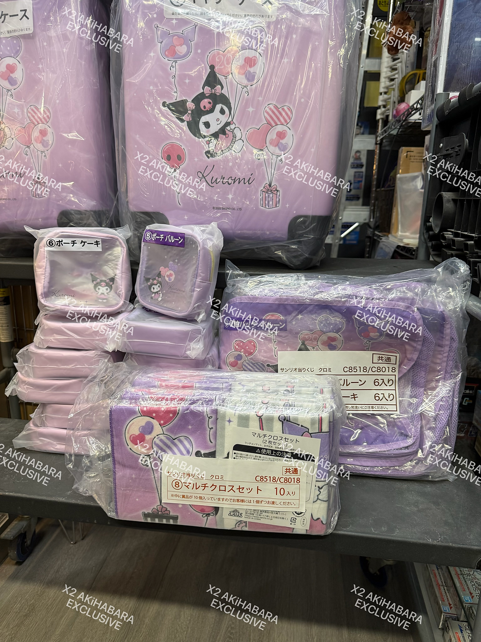 縮圖：SANRIO KUROMI 20th Anniversary Lottery  (C8018)