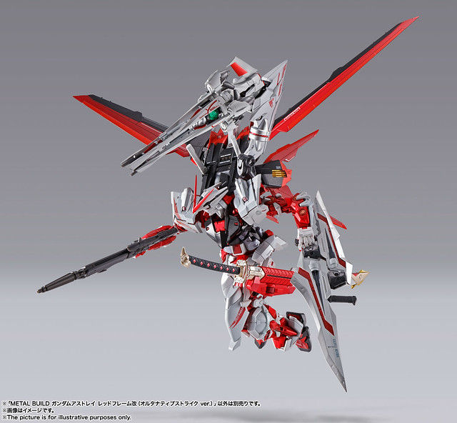 縮圖：METALBUILD GUNDAM ASTRAY RED FRAME KAI 紅異端高達 改 ALTERNATIVE STRIKE Ver.