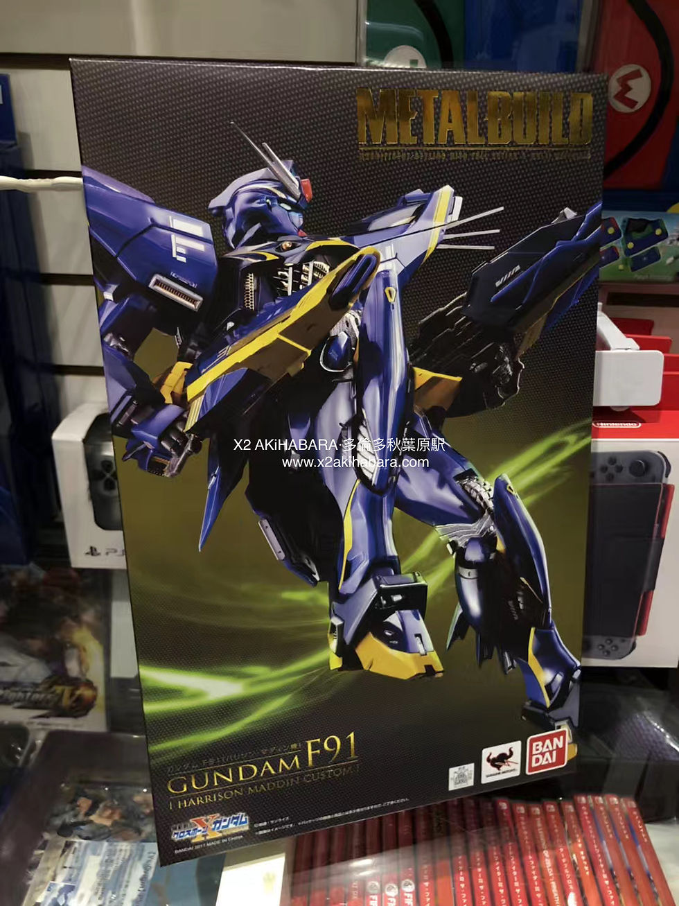 縮圖：METALBUILD GUNDAM F91  (Harrison Martin)  高達F91（哈里遜．馬汀專用機）