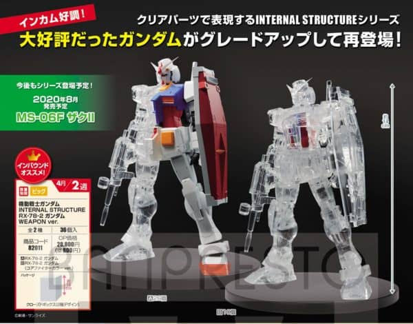 縮圖：INTERNAL STRUCTURE RX-78-2 GUNDAM WEAPON ver. 內部圖解 元祖高達 武器ver. (全2種)
