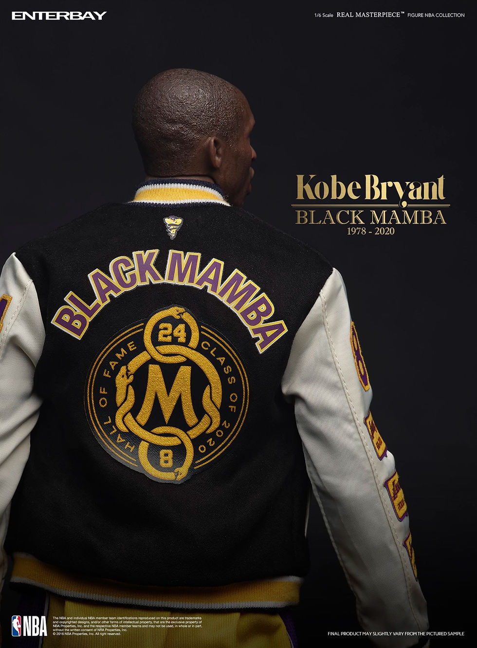 Thumbnail: ENTERBAY Real Masterpiece NBA Series 1/6 KOBE BRYANT BLACK MAMBA 科比·布萊恩特 黑曼巴版