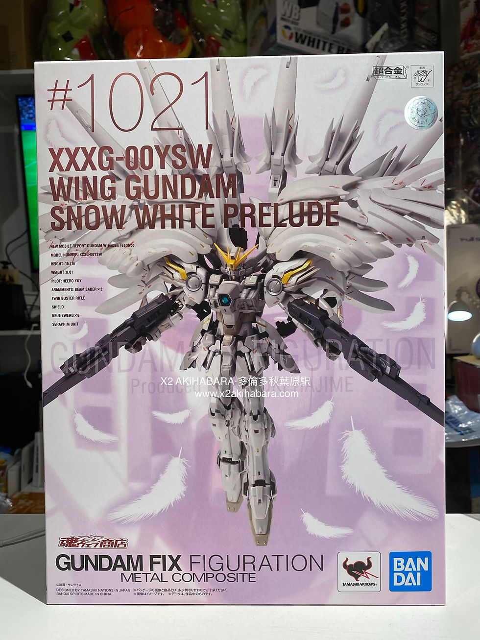 縮圖：G.F.F.M.C #1021 XXXG-00YSW WING GUNDAM SNOW WHITE PRELUDE 飛翼高達 白雪公主前奏曲