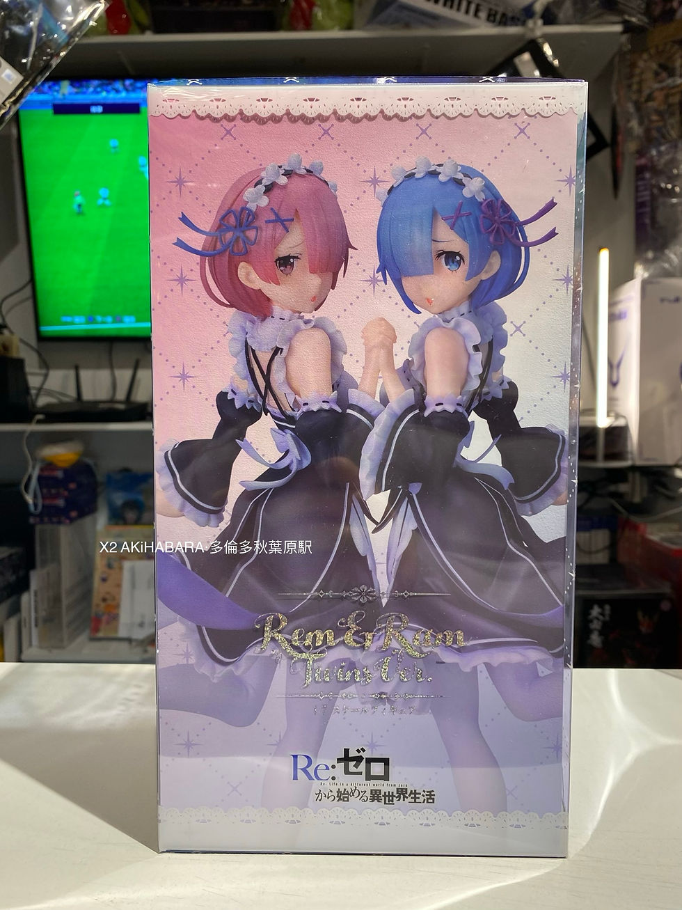 Thumbnail: TECHNOLOGY SOUYOKU SHA 1/7 SCALE  Rem＆Ram Twins Ver. 雷姆&拉姆 雙子星Ver.