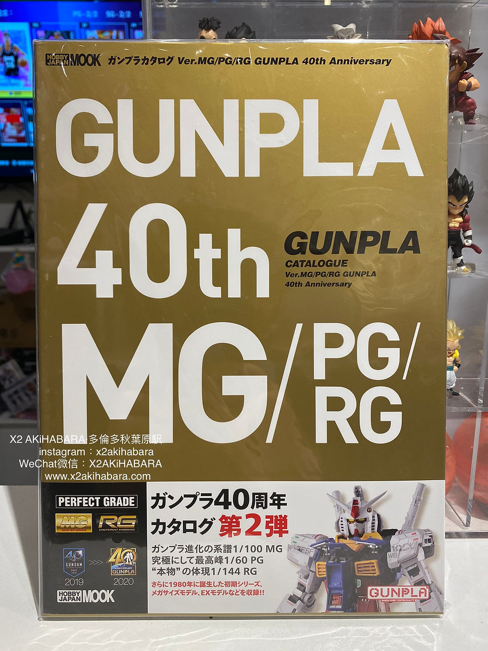 縮圖：GUNPLA CATALOGUE Ver.MG/PG/RG 40th Anniversary 鋼普拉40週年紀念模型完全圖鑑 Ver.MG/PG/RG