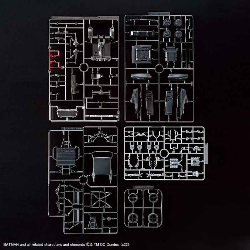 縮圖：1/35 SCALE MODEL KIT BATMOBILE (THE BATMAN Ver.)  蝙蝠車（2022 蝙蝠俠 Ver.）