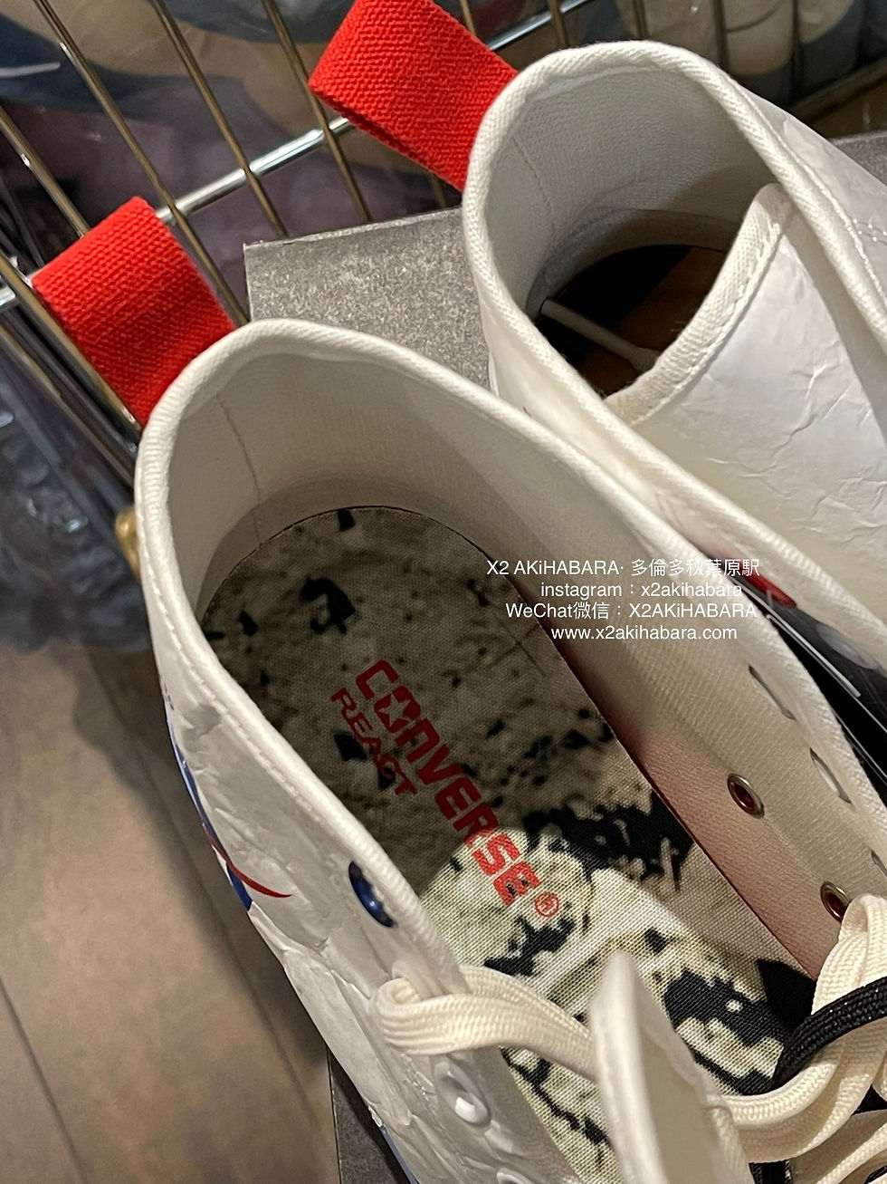 縮圖：CONVERSE X NASA ALL STAR 100 SPACESUITS HI WHITE/BLUE (1CL818) 【JAPAN EXCLUSIVE】