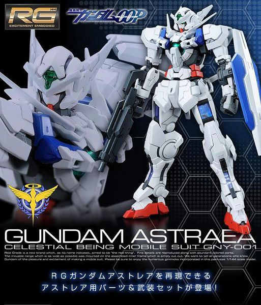 Thumbnail: RG 1/144 GNY-001 GUNDAM ASTRAEA (PARTS SET for GUNDAM EXIA) 正義女神高達 (能天使高達配件組)