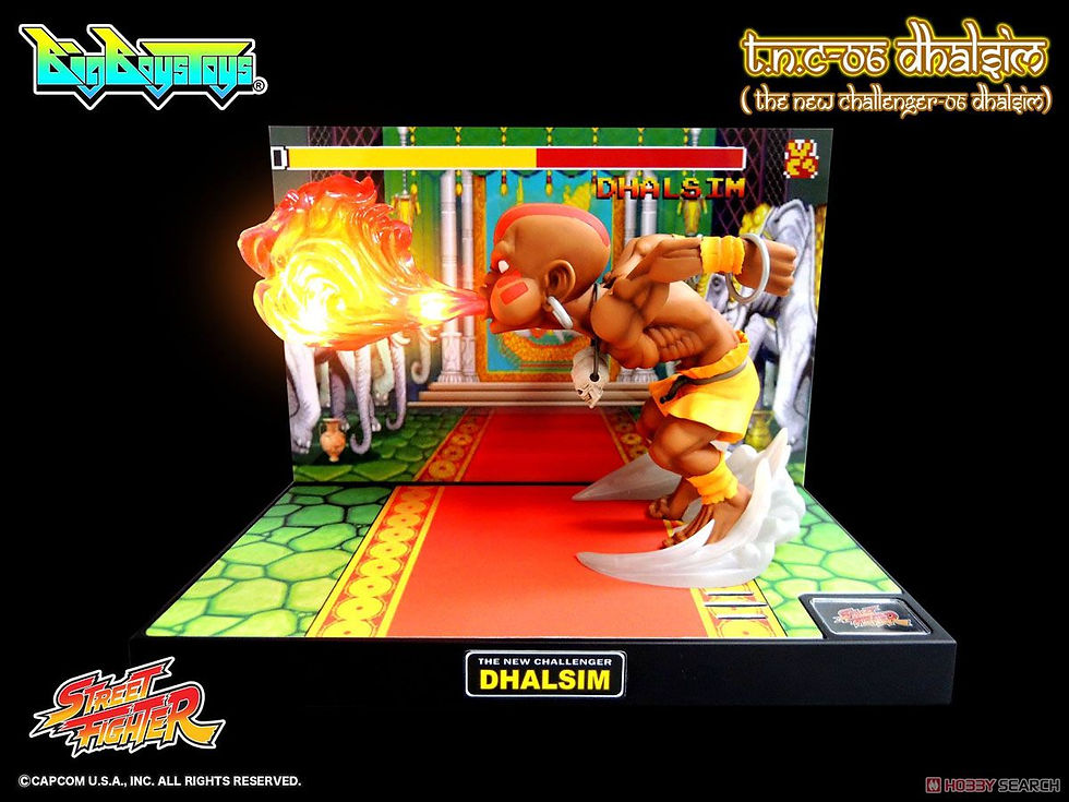 Thumbnail: STREET FIGHTERS T.N.C-06 THE NEW CHALLENGER - Dhalsim Yoga Flame 達爾錫 瑜珈爆炎