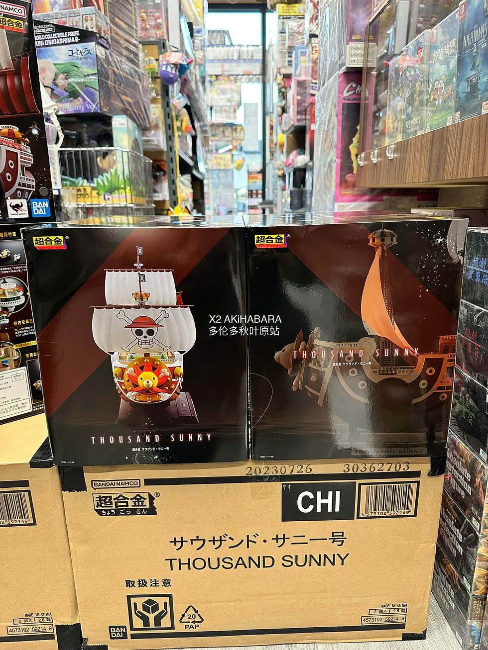 縮圖：CHOGOKIN ONE PIECE THOUSAND SUNNY （RE-RUN）超合金《海賊王》千里陽光號【二次再販】