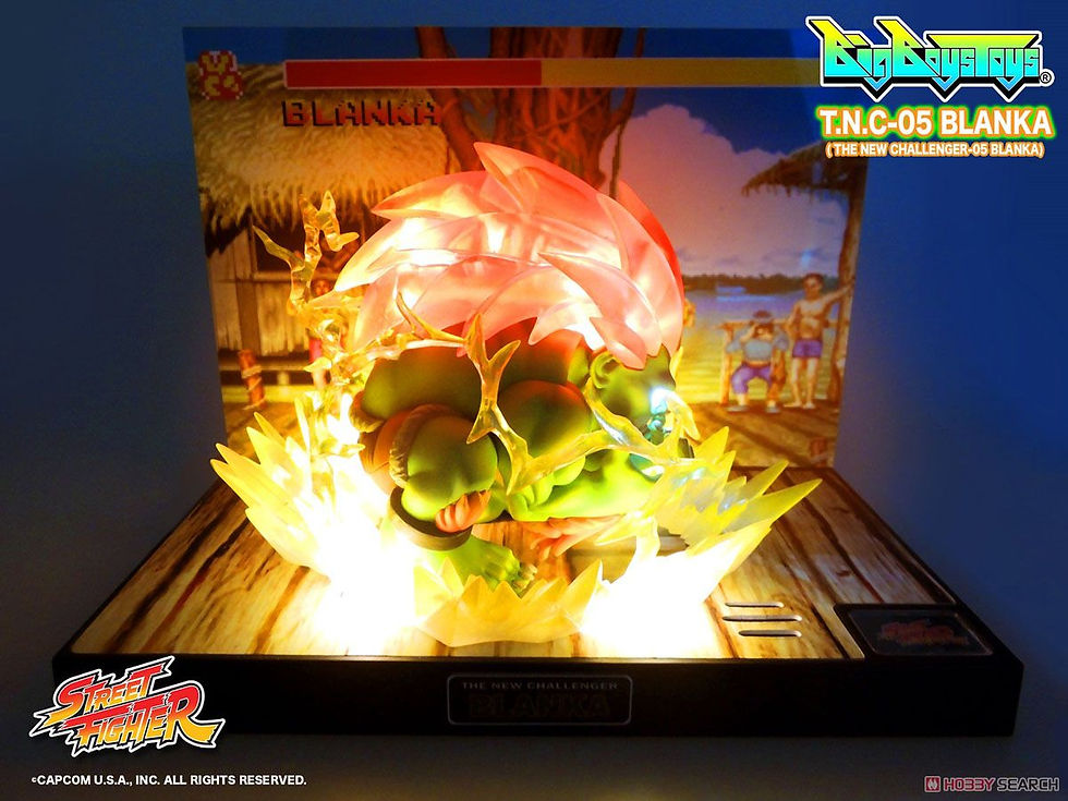 Thumbnail: STREET FIGHTERS T.N.C-05 THE NEW CHALLENGER -  Blank Electric Thunder 布蘭卡 雷電攻擊