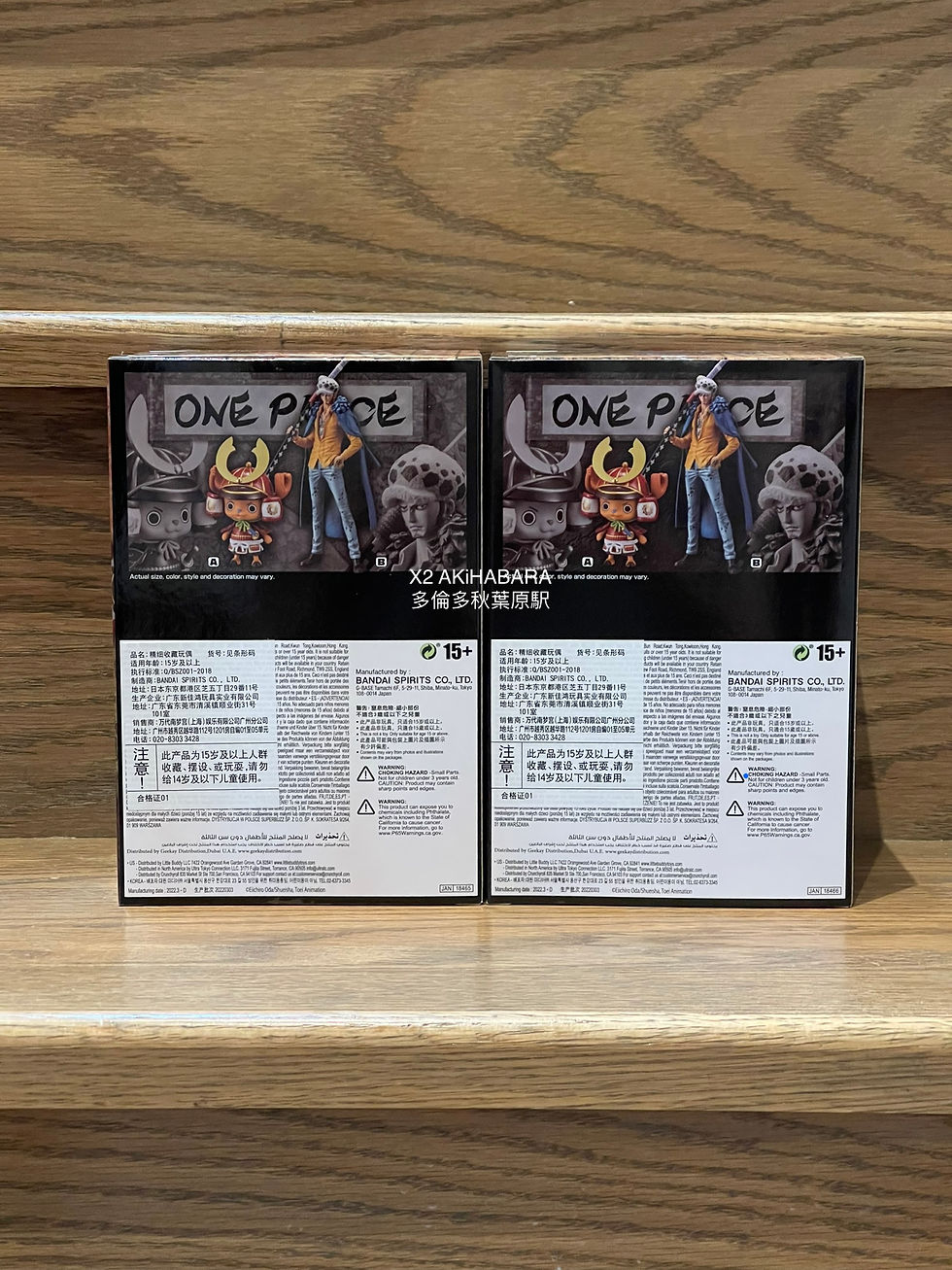 縮圖：ONE PIECE DXF ~THE GRANDLINE MEN~WANO Vol.19 偉大航道的男人 和之國 第19彈 東尼東尼·喬巴 & 羅(全2種)