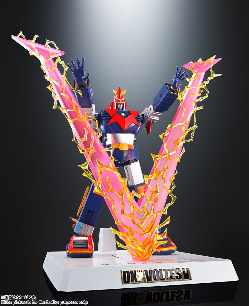 縮圖：DX SOUL OF CHOGOKIN VOLT IN BOX VOLTES V DX超合金魂 VOLT IN BOX 超電磁機械 雷霆五號