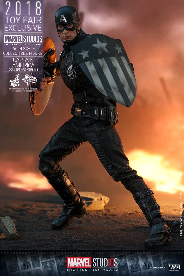 Thumbnail: MMS488 – Marvel Studios: The First 10 Years- 1/6th Captain America(Concept Art)