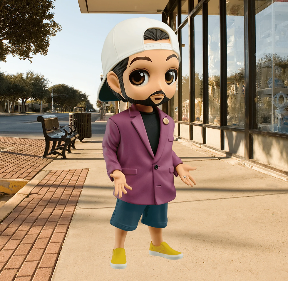 縮圖：Qposket -JAY & SILENT BOB- KEVIN SMITH《白爛賤客》凱文·史密斯