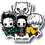 Thumbnail: B-SIDE LABLE STICKER×DEMON SLAYER Vol.2 鬼滅の刃 防水貼紙 第2彈（全20種）【套組購入特典貼紙附】