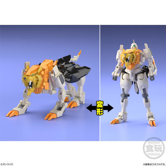 縮圖：SUPER MINIPLA GAOGAIGAR 6 勇者王 第6彈 THE KING OF BRAVES GAOGAIGAR 始源我王凱牙 (全4種)