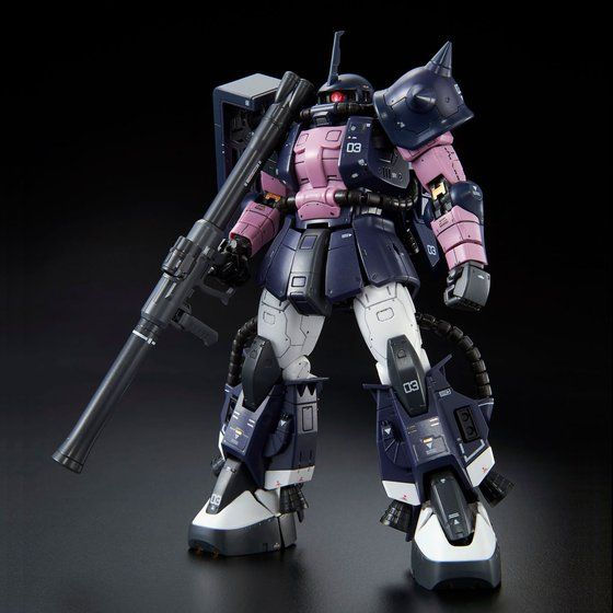 Thumbnail: RG 1/144 MS-06R-1A BLACK TRI-STARS ZAKU II 黑色三連星專用渣古II