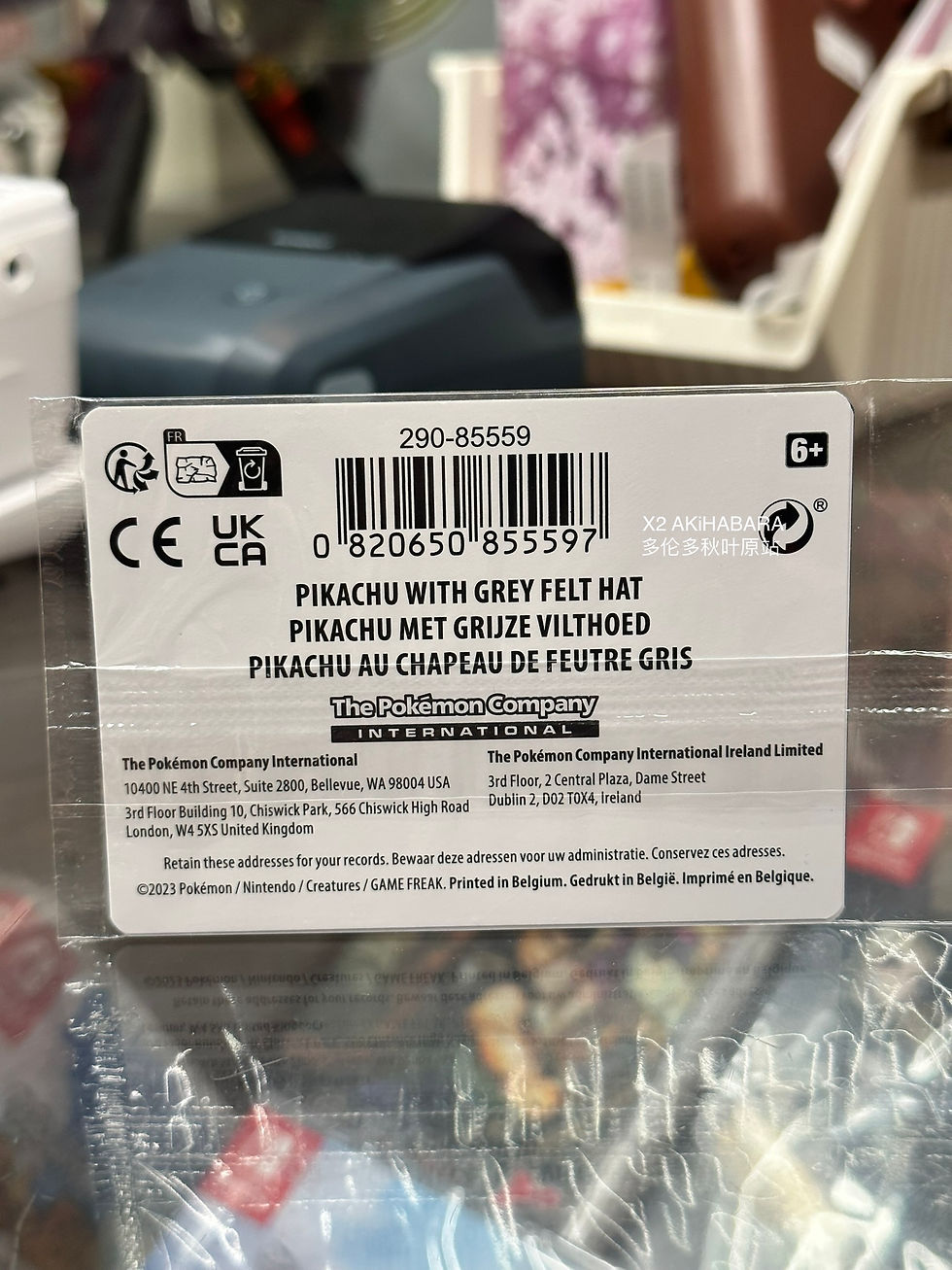 縮圖：Pokémon x Van Gogh Museum Exclusive PROMO CARD “Pikachu with Grey Felt Hat”