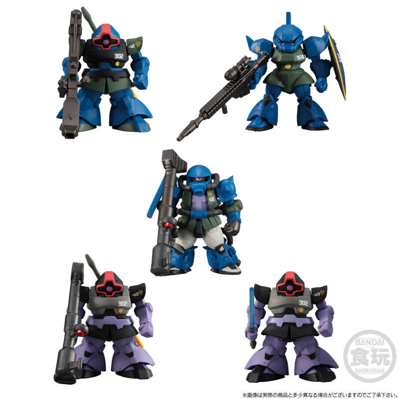 縮圖：FW GUNDAM CONVERGE:CORE NIGHTMARE OF SOLOMON 302ND PATROL SQUAD 所羅門的惡夢 302哨戒中隊套組