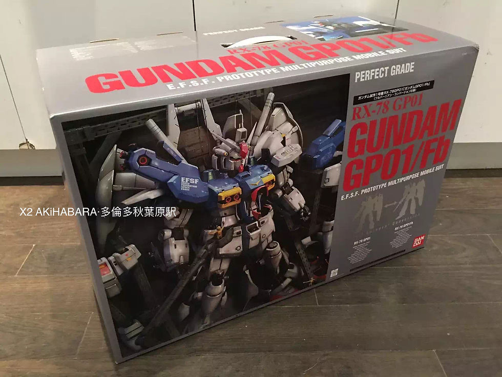 Thumbnail: PG 1/60 RX-78 GP01 GUNDAM GP01/Fb Zephyranthes 高達試作1號機 空戰型/陸戰型