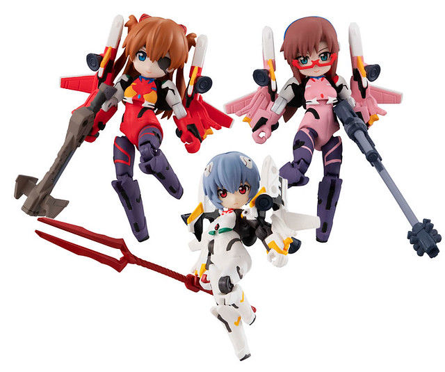 Thumbnail: DESKTOP ARMY Vol.25 NE-911s EVA series《福音戰士新劇場版》明日香 / 綾波零 / 真希波