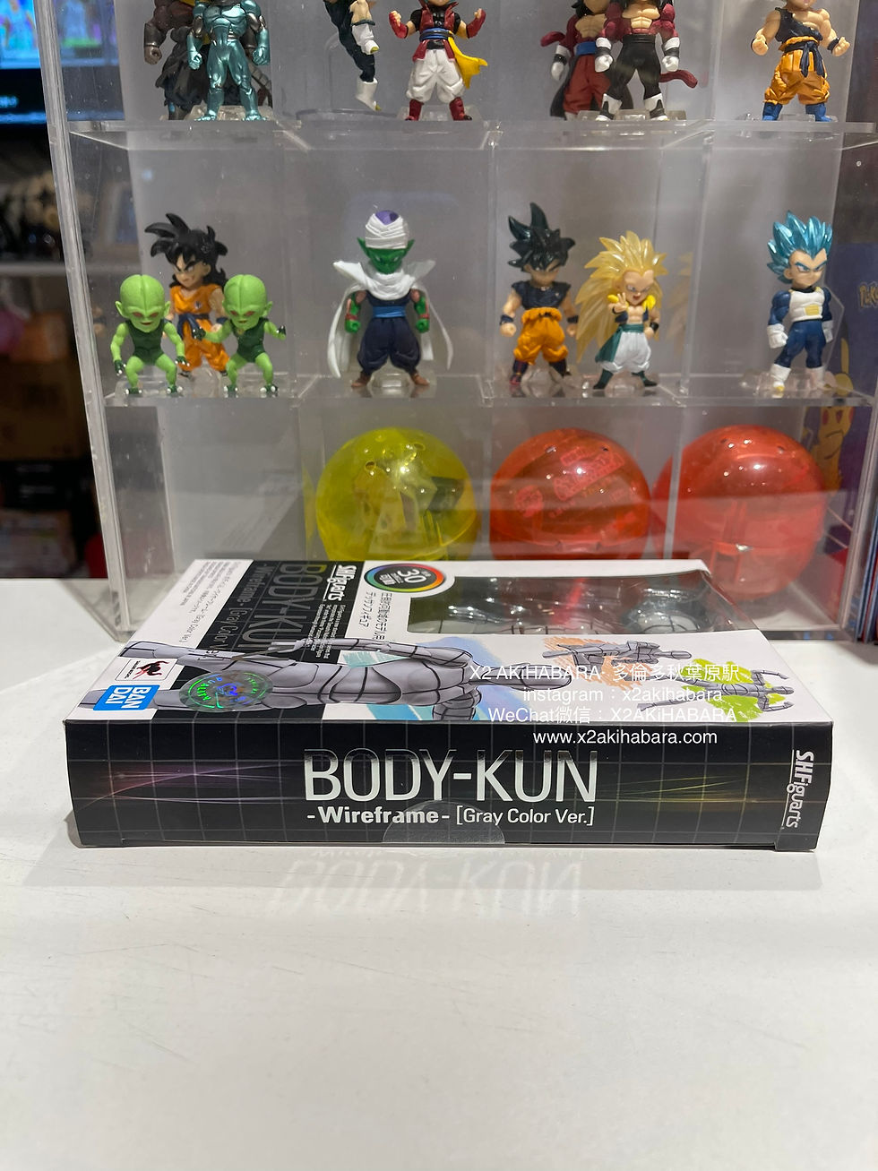 縮圖：S.H.Figuarts BODY-CHAN -Wireframe-（Gray Color Ver.）線框素體醬（灰色版）