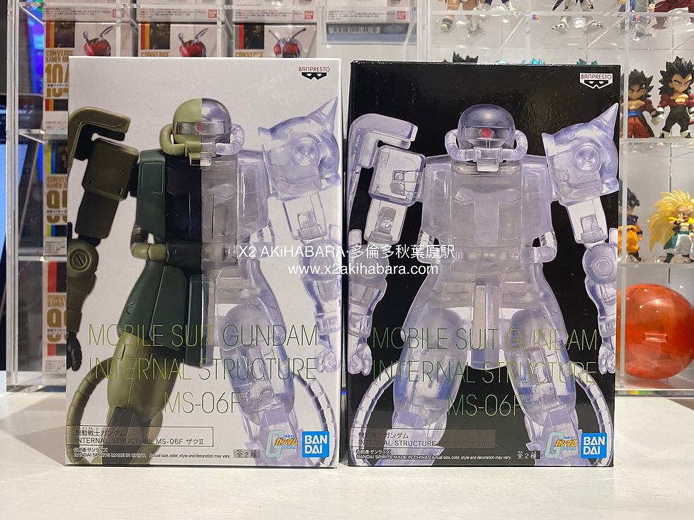 Thumbnail: INTERNAL STRUCTURE MS-06F ZAKU II 內部圖解 渣古II (全2種)