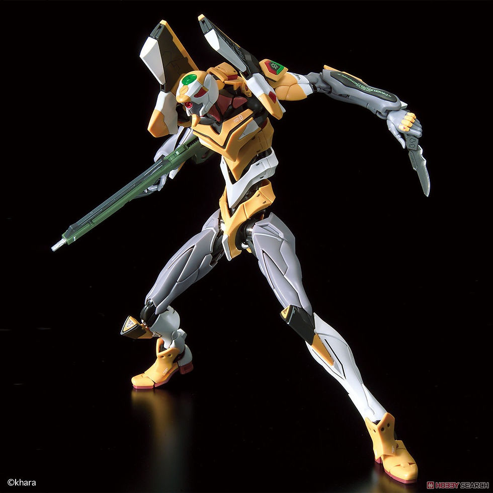 Thumbnail: RG 1/144 EVANGELION UNIT-00 DX POSITRON CANNON SET 泛用人型決戰兵器 人造人 EVA試作零號機 陽電子砲DX版