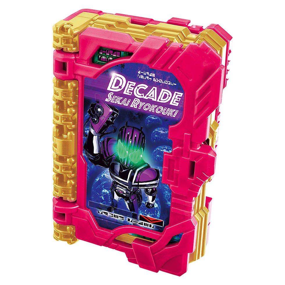 縮圖：DX DECADE SEKAI RYOKOUKI WONDER RIDE BOOK. DX假面騎士帝騎 世界旅行記 奇幻驅動書