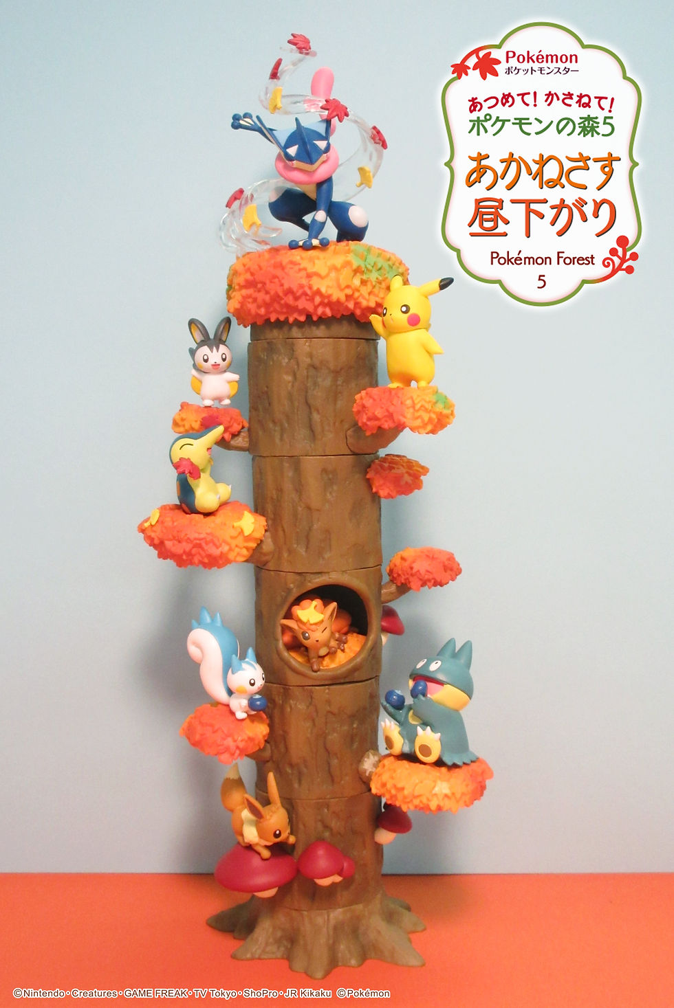 縮圖：POKEMON'S FOREST 5 Twilight Afternoon 收集！堆疊！寶可夢之森5 茜色輝映的午後（全6種）