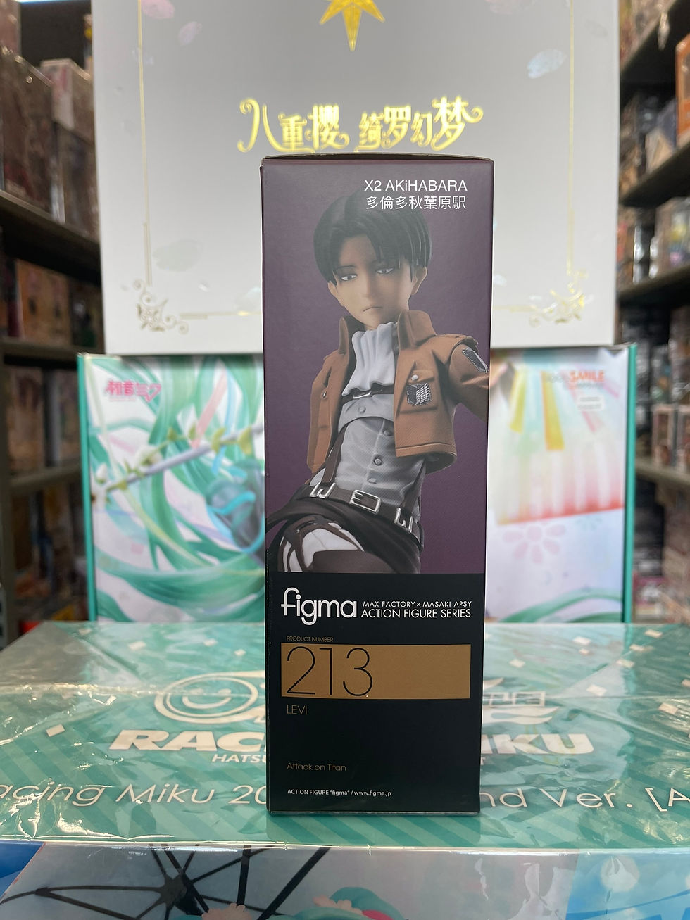 縮圖：MaxFactory figma No.213 Attack on Titan LEVI《進擊之巨人》利威爾【再販】